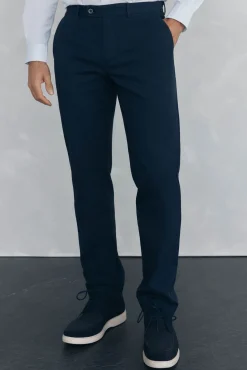 Textura de regular fit Chino