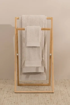 Toalha duche friso algodão egípcio 70 x 140 cm.