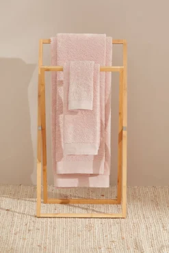 Toalha lavatório friso algodão egípcio 50 x 90 cm.