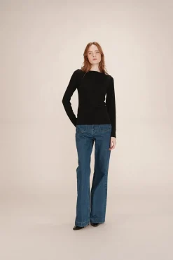 Top colado com lurex