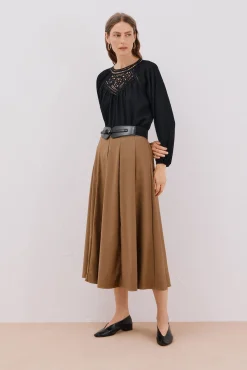 Top de crochet com patch