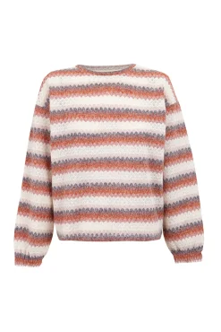 Top estruturado multicolor