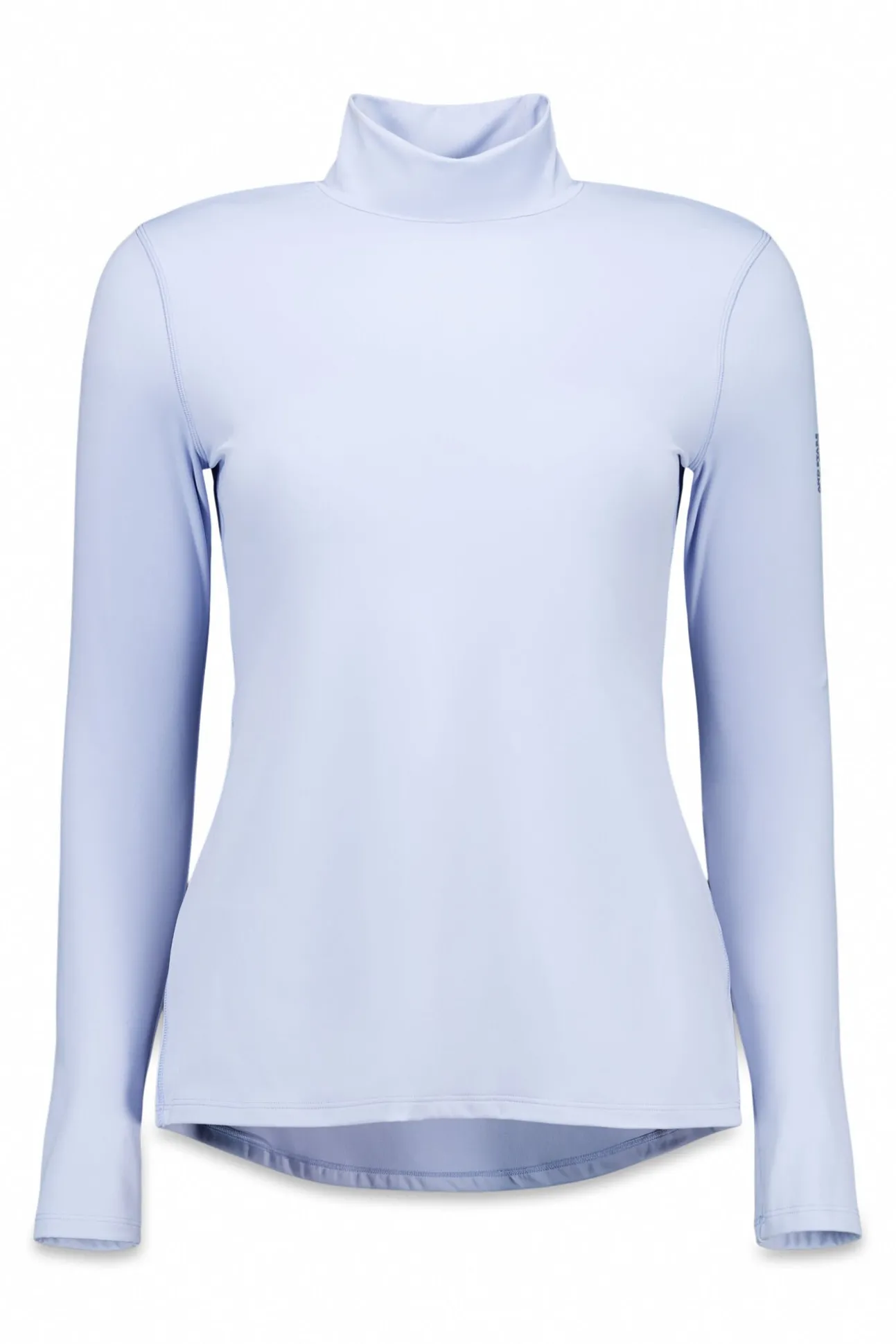 T-shirt azul bebê de manga comprida