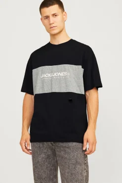 T-shirt bicolor logo frontal