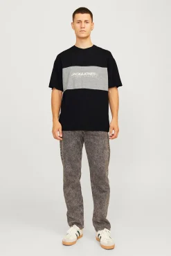 T-shirt bicolor logo frontal