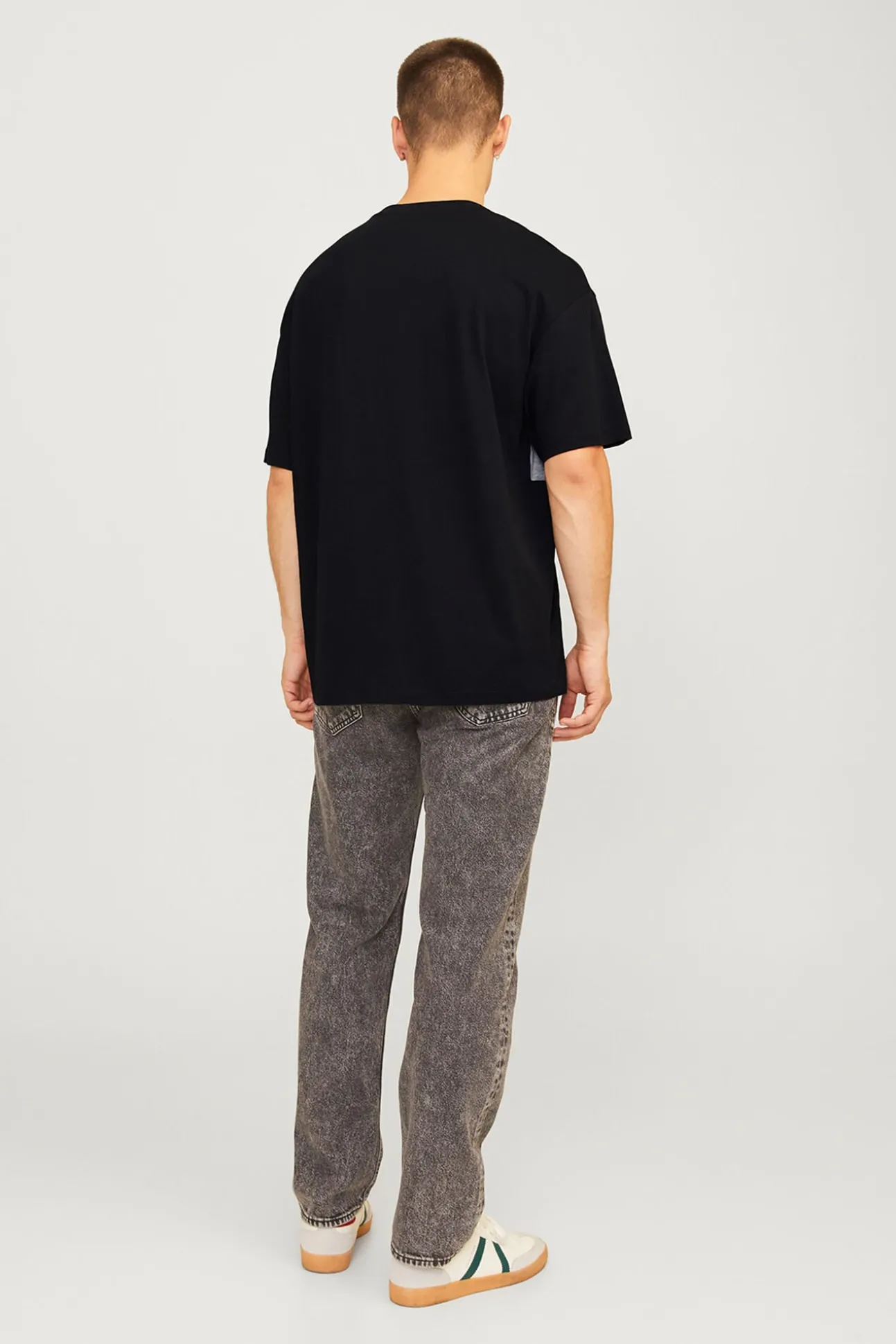 T-shirt bicolor logo frontal