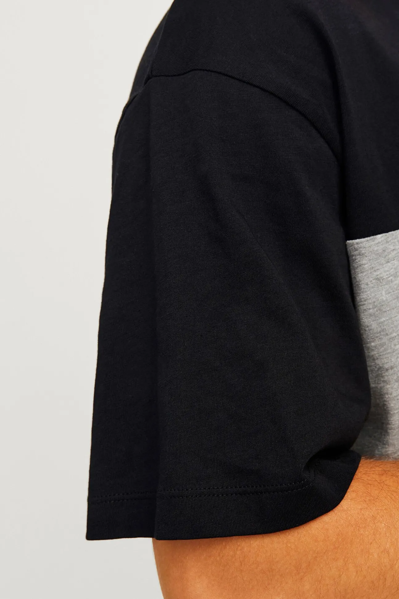 T-shirt bicolor logo frontal
