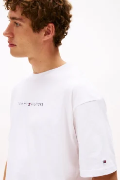 T-shirt com estampa de logo