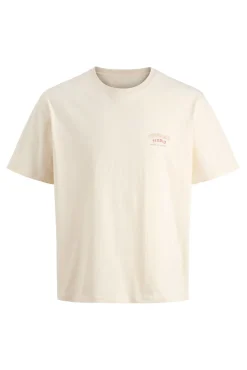 T-shirt com estampa traseira