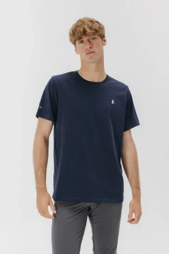 T-shirt com logo bordado