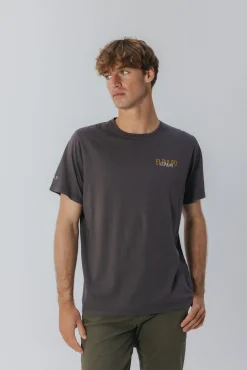 T-shirt com logo trançado