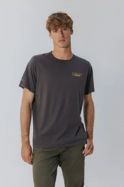 T-shirt com logo trançado