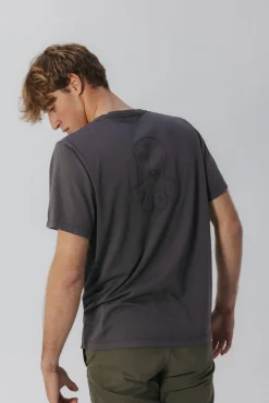 T-shirt com logo trançado