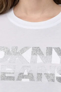 T-shirt com o logo da DKNY