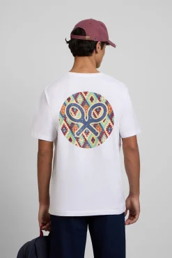 T-shirt círculo étnico