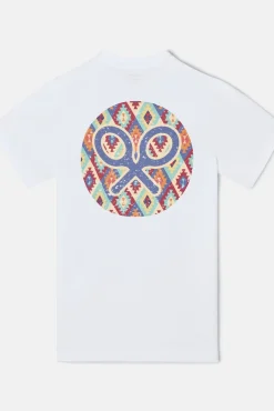 T-shirt círculo étnico