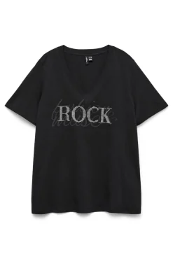T-shirt de manga curta tamanho grande