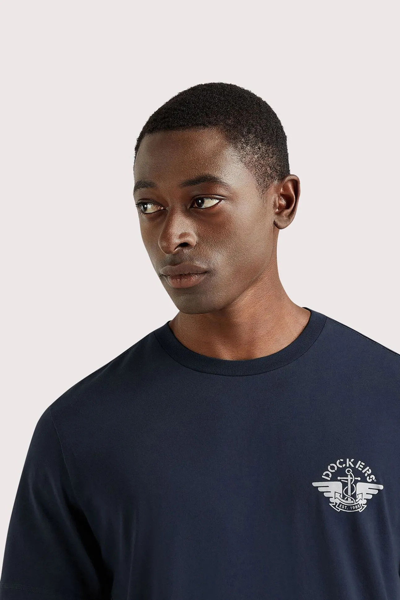 T-shirt decote redondo