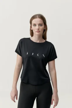 T-shirt desportiva Azami Black