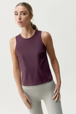 T-shirt desportiva Race Dark Cherry