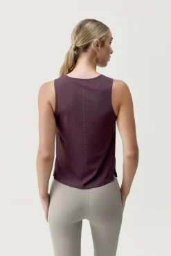 T-shirt desportiva Race Dark Cherry