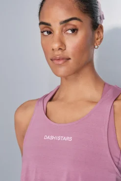 T-shirt halter assimétrico rosa