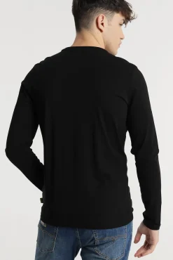 T-shirt manga comprida