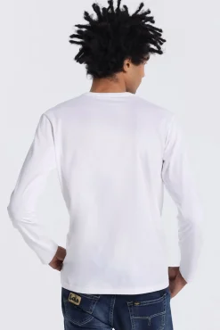 T-shirt manga comprida