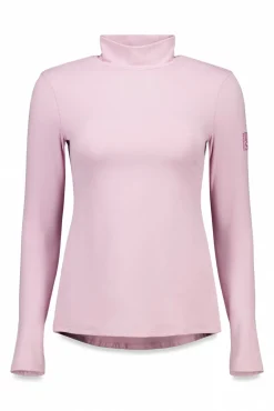 T-shirt manga rosa chiclete