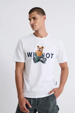 T-shirt piloto do Sr. Williot