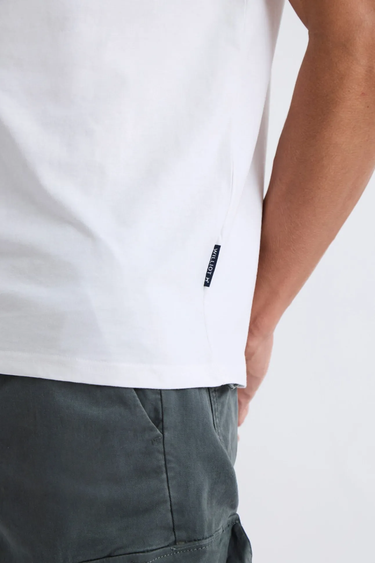 T-shirt piloto do Sr. Williot