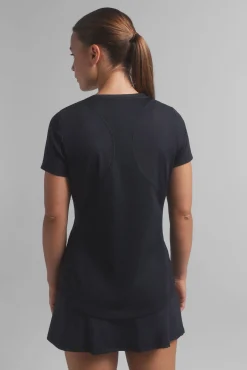 T-shirt transpirável preta
