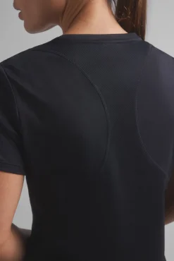 T-shirt transpirável preta