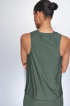 T-shirt verde halter