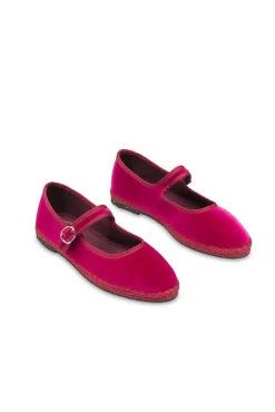 Veludo Mary Janes