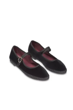 Veludo Mary Janes