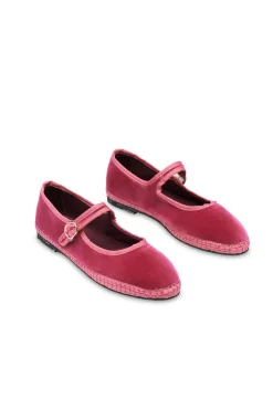 Veludo Mary Janes
