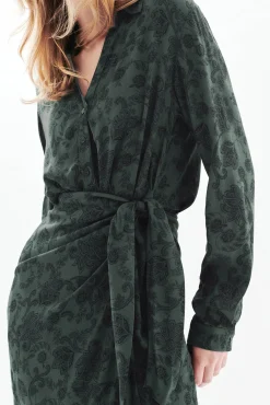 Vestido 100% viscose