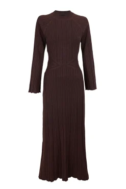 Vestido canelado Perkins