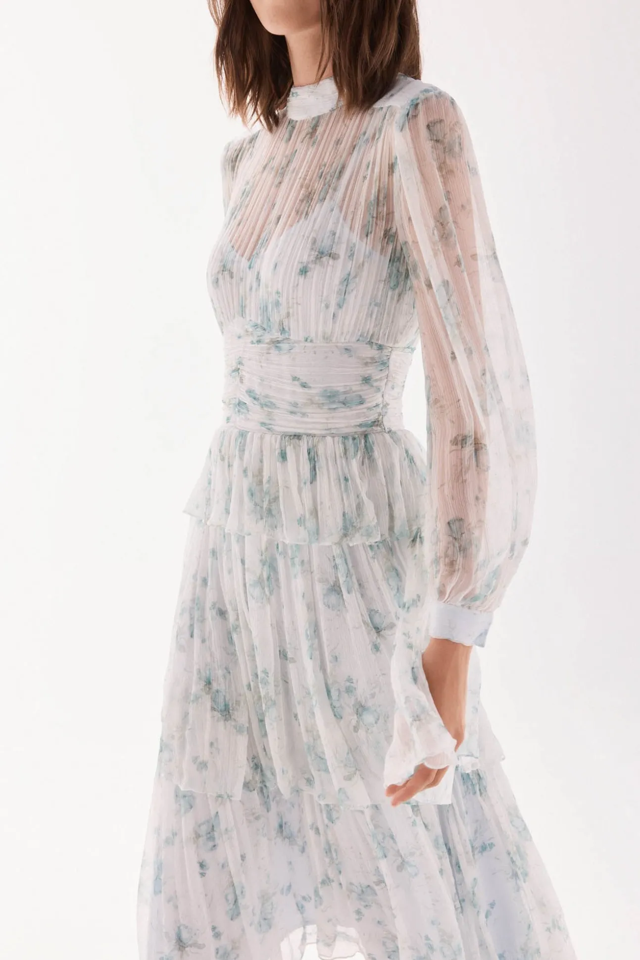 Vestido com babados