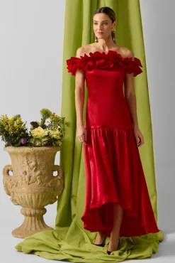 Vestido com folho da coleção Event