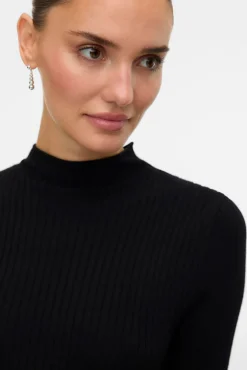 Vestido curto de malha