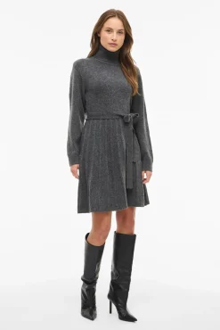 Vestido curto de malha