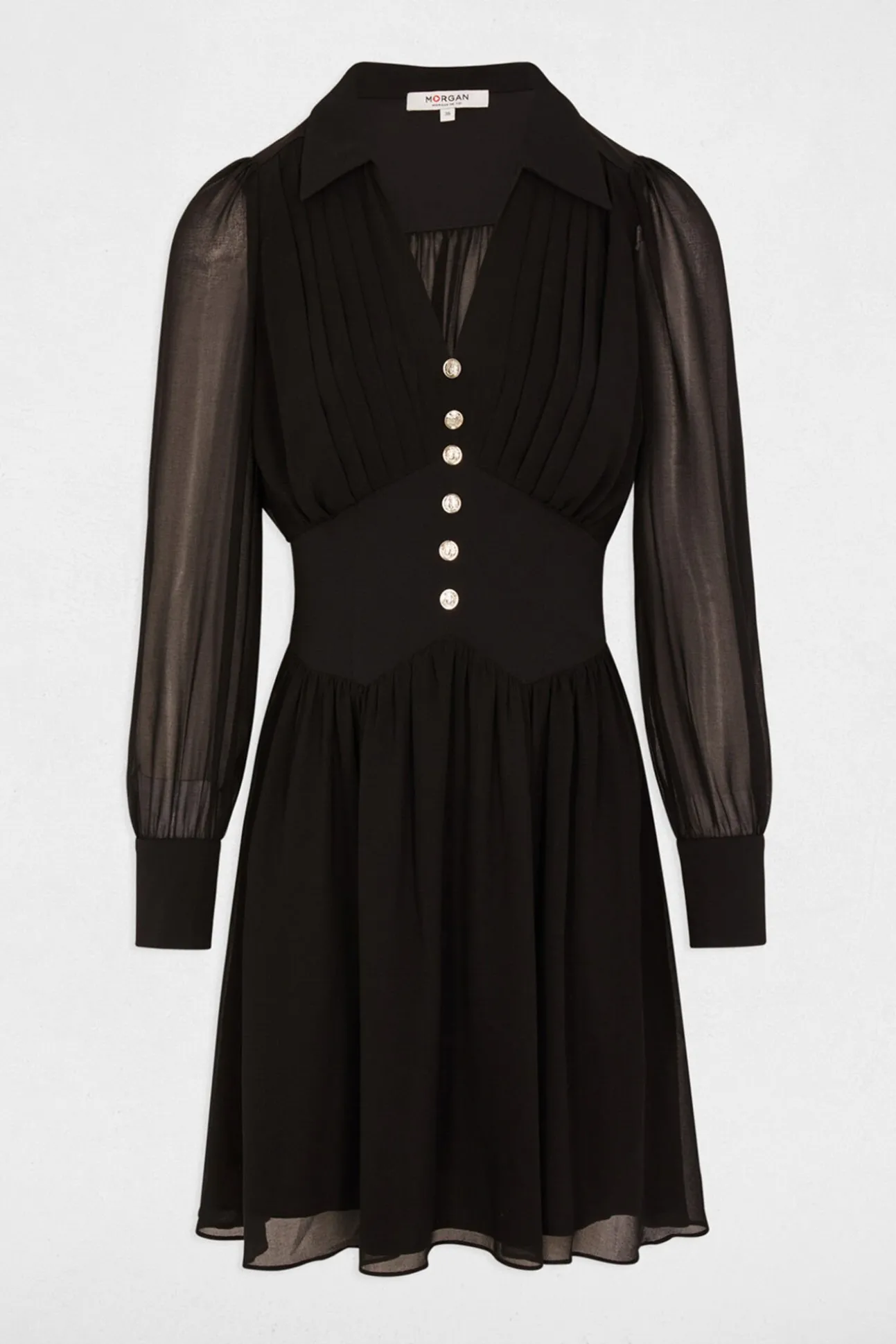 Vestido curto de patinadora