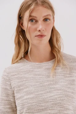 Vestido curto de tweed