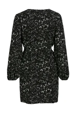 Vestido curto estampado