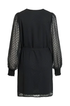 Vestido curto plumeti