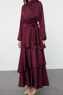 Vestido de cetim