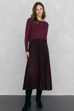 Vestido de duas peças com glitter