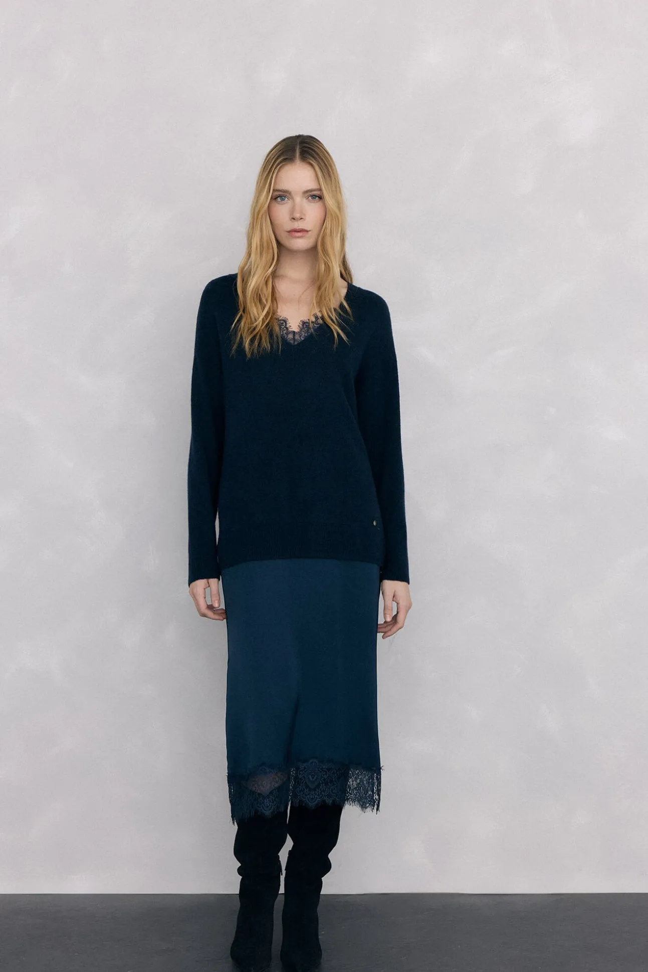 Vestido de malha